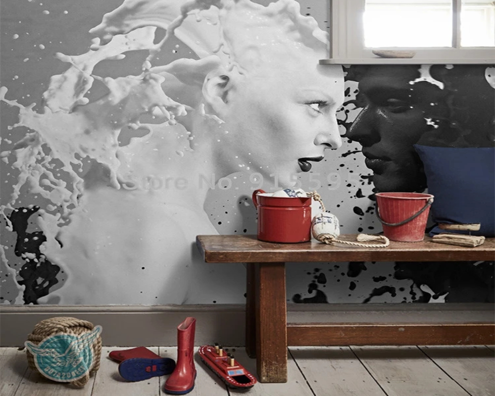 3D Wallpaper Glamorous Women