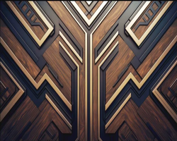3D Wallpaper Modern Oak Designer Series I 