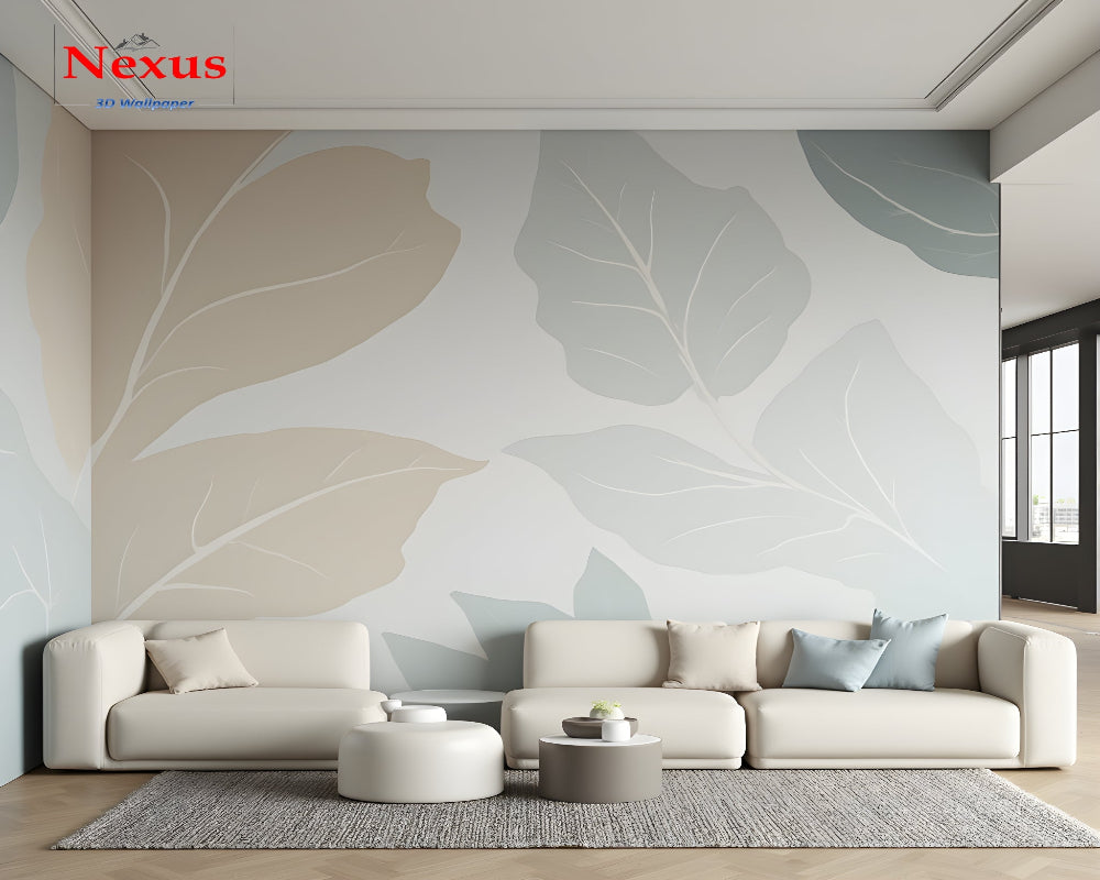 3D Wallpaper Falling Leaves SKU# WAL0737