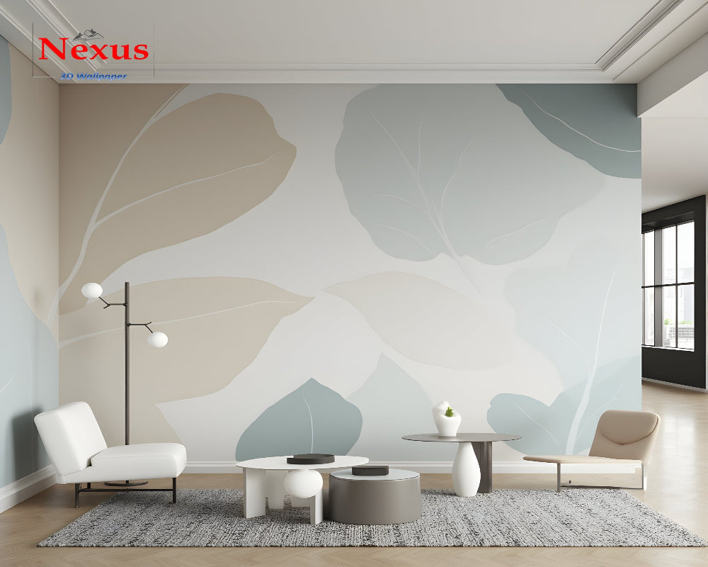 3D Wallpaper Falling Leaves SKU# WAL0737