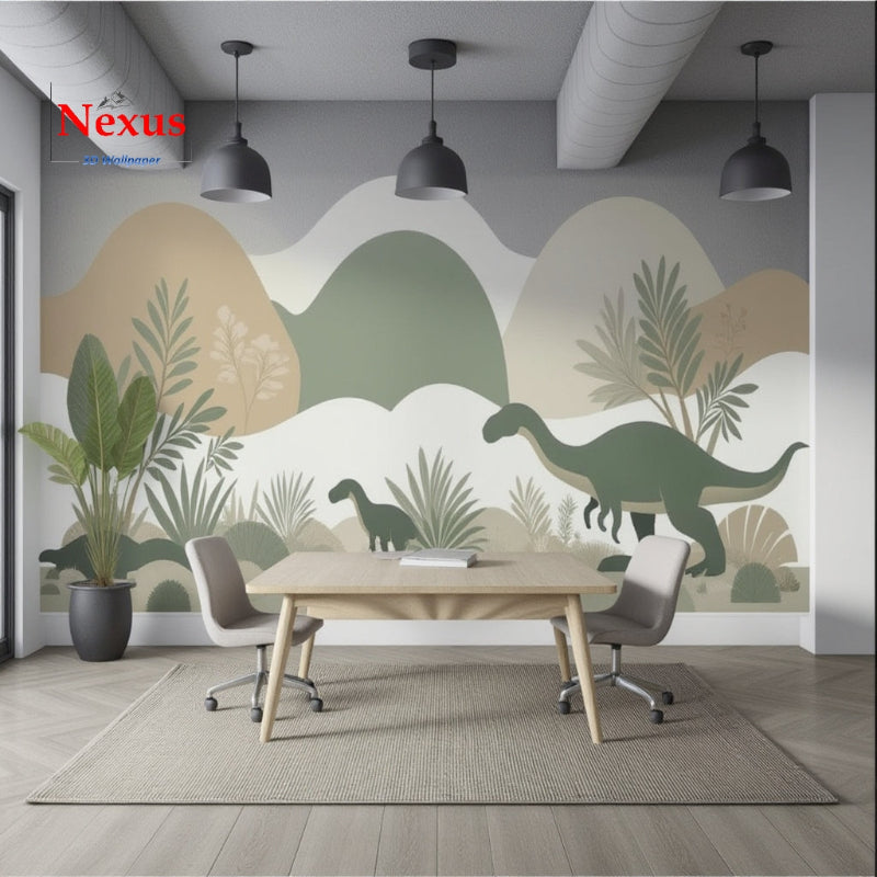 3D Wallpaper Dinosaur Fantasy SKU# WAL0738