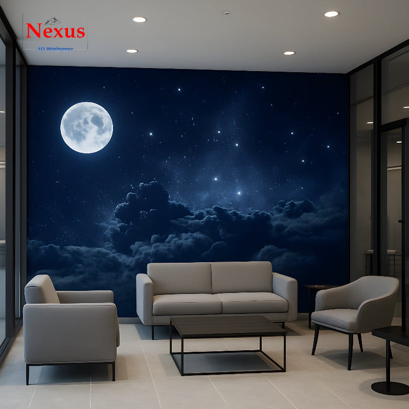 3D Wallpaper Starlit Sky Galaxy SKU# WAL0739