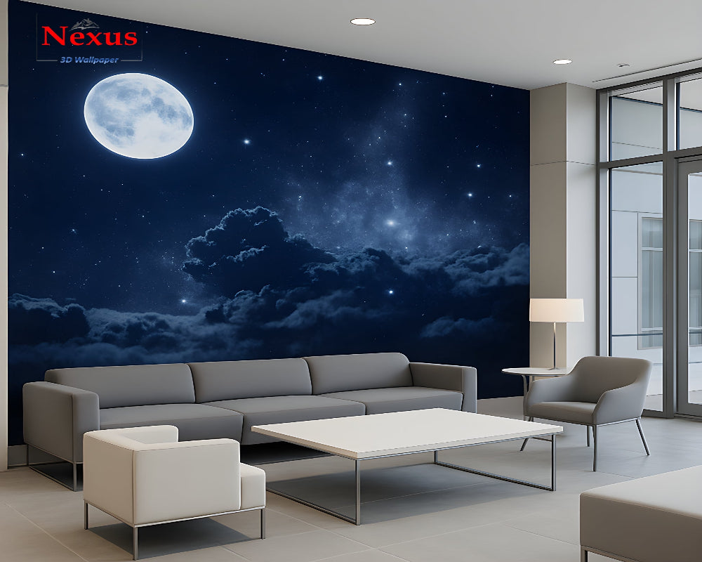 3D Wallpaper Starlit Sky Galaxy SKU# WAL0739