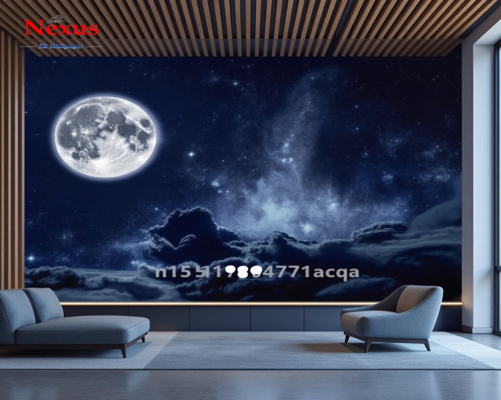 3D Wallpaper Starlit Sky Galaxy SKU# WAL0739