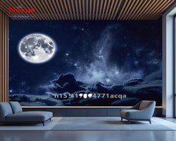 3D Wallpaper Starlit Sky Galaxy SKU# WAL0739
