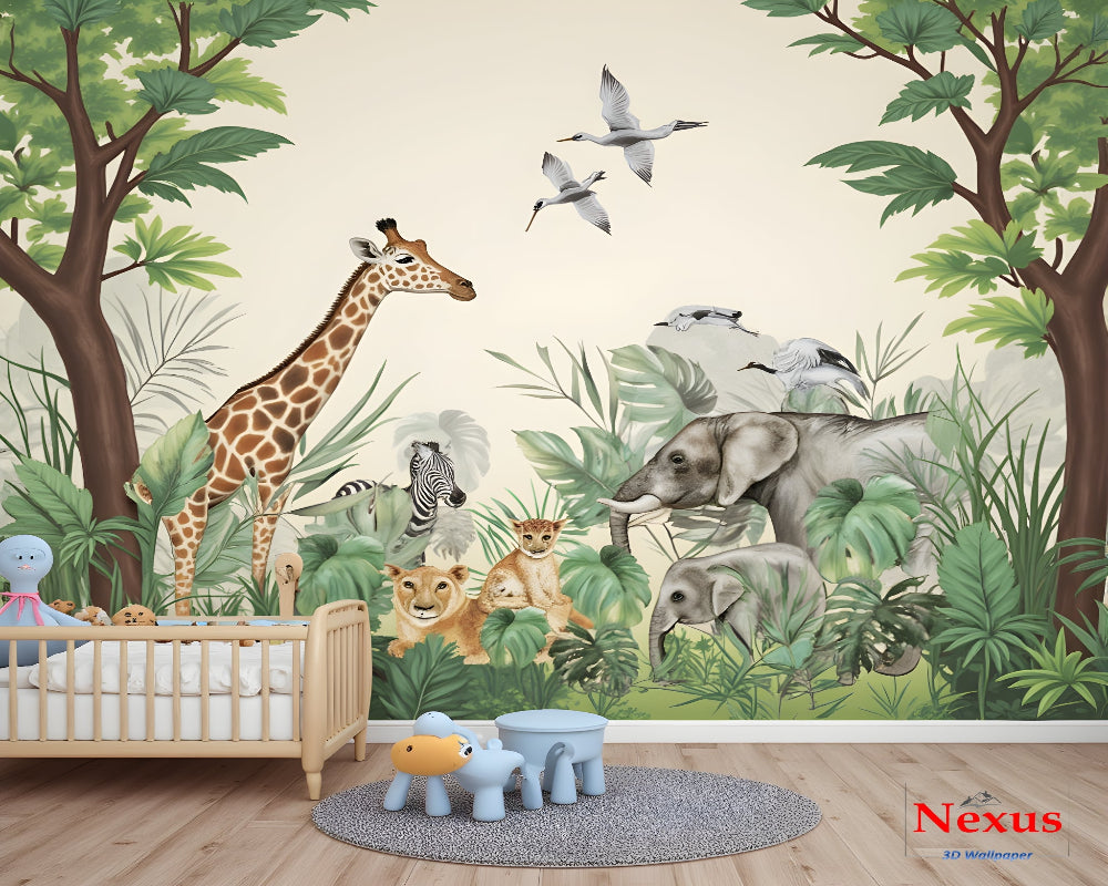 3D Wallpaper Safari Dreams SKU# WAL0741