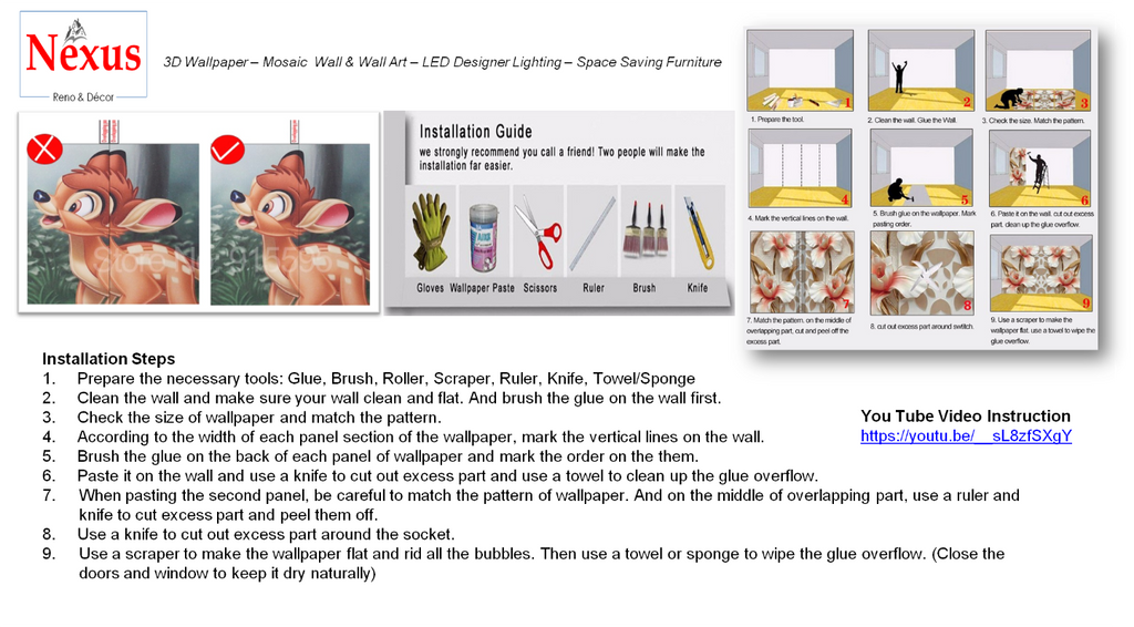 3D Wallpaper Golden White Tree SKU# WAL0266