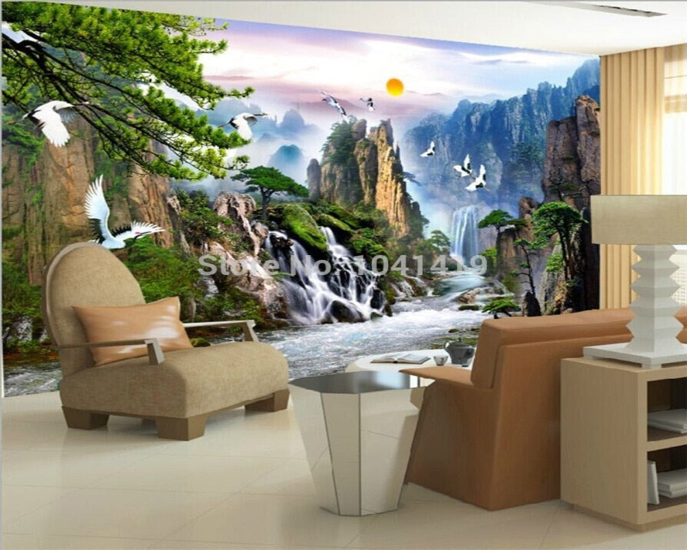 3D Wallpaper Napal Mountain SKU# WAL0316