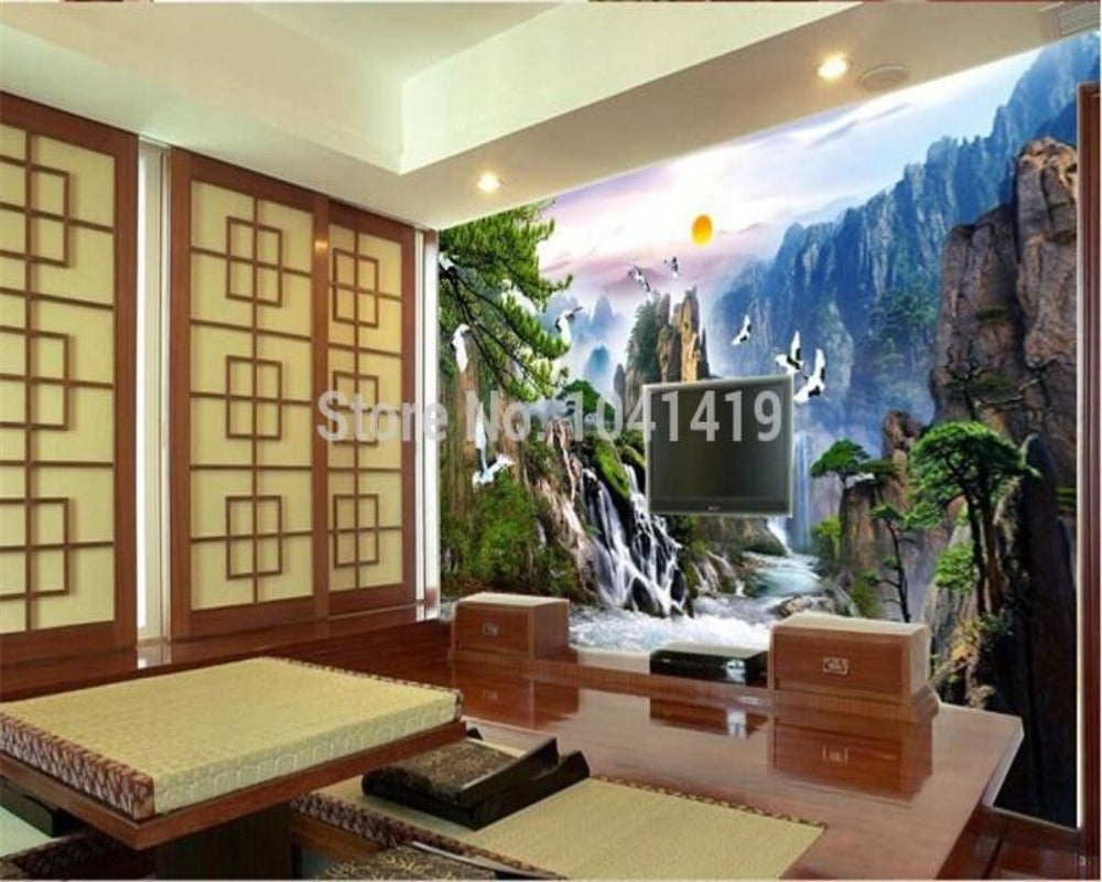 3D Wallpaper Napal Mountain SKU# WAL0316