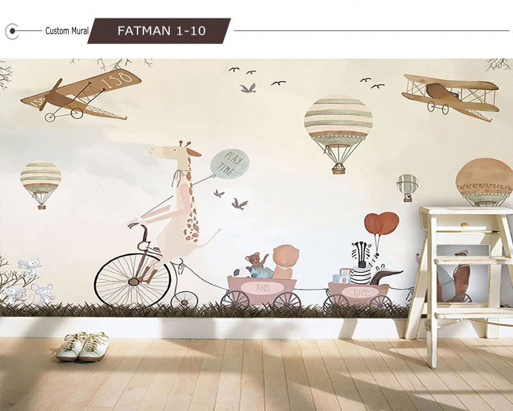 3D Wallpaper Animal Cartoon