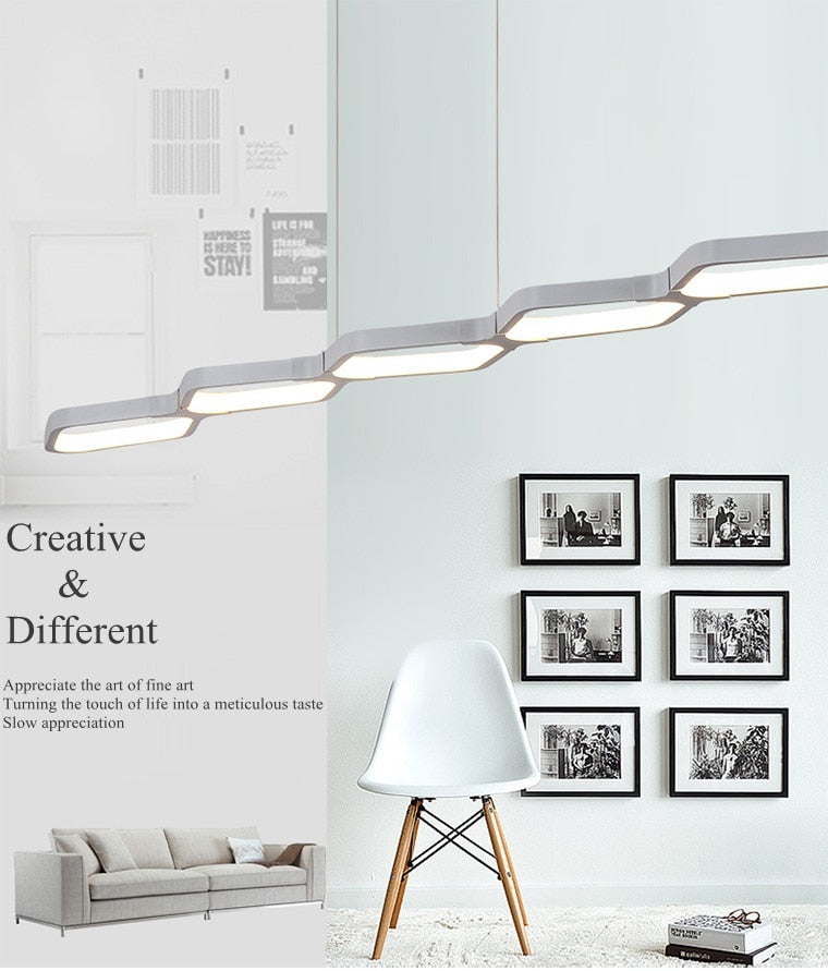 LED Diamond Sky Susp. Chandeliers Dimmable SKU# LIG0094