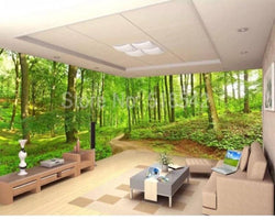 3D Wallpaper Mystic Forest Path SKU# WAL0208