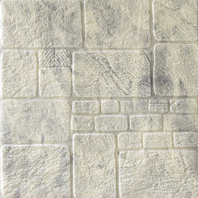 3D Marble Stone Wall Tile Self-Adhesive MOS0037