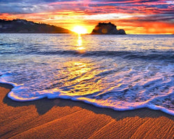 Wallpaper Seaside Beach SKU# WAL0188