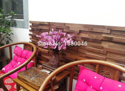 6 Pack Mosaic American Retro Style Art Wood Tile SKU# MOS0044