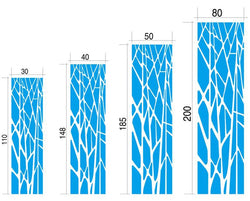 Mirror Wall Art Geometric Pattern Self-Adhesive SKU# MOS0028