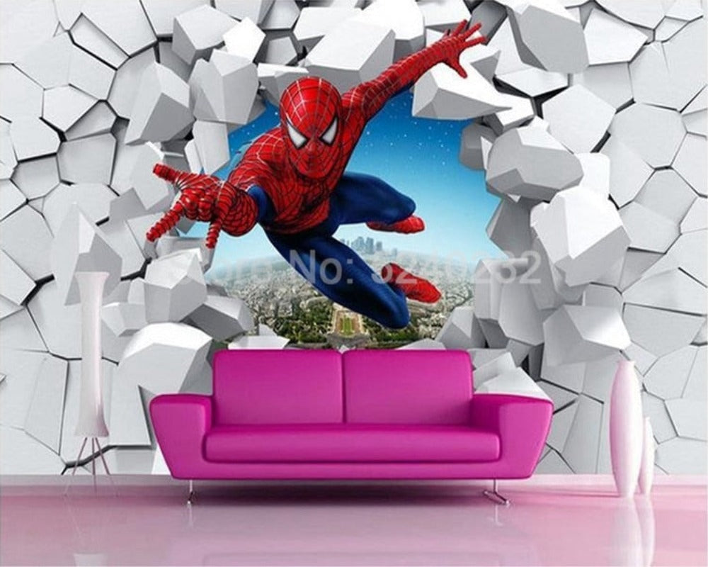 3D Wallpaper Spiderman & Avengers 