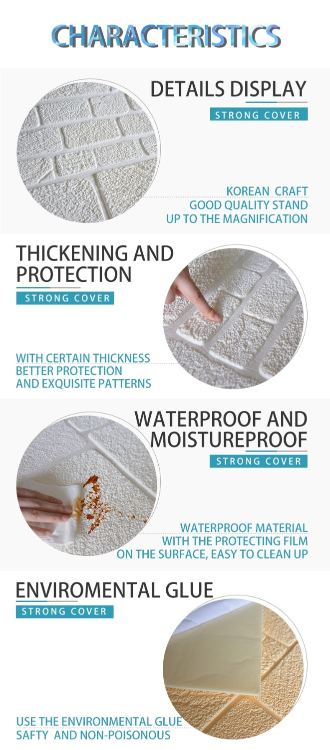 3D Marble Stone Wall Tile Self-Adhesive MOS0037