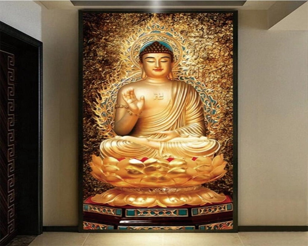 3D Wallpaper Shakyamuni Buddha 