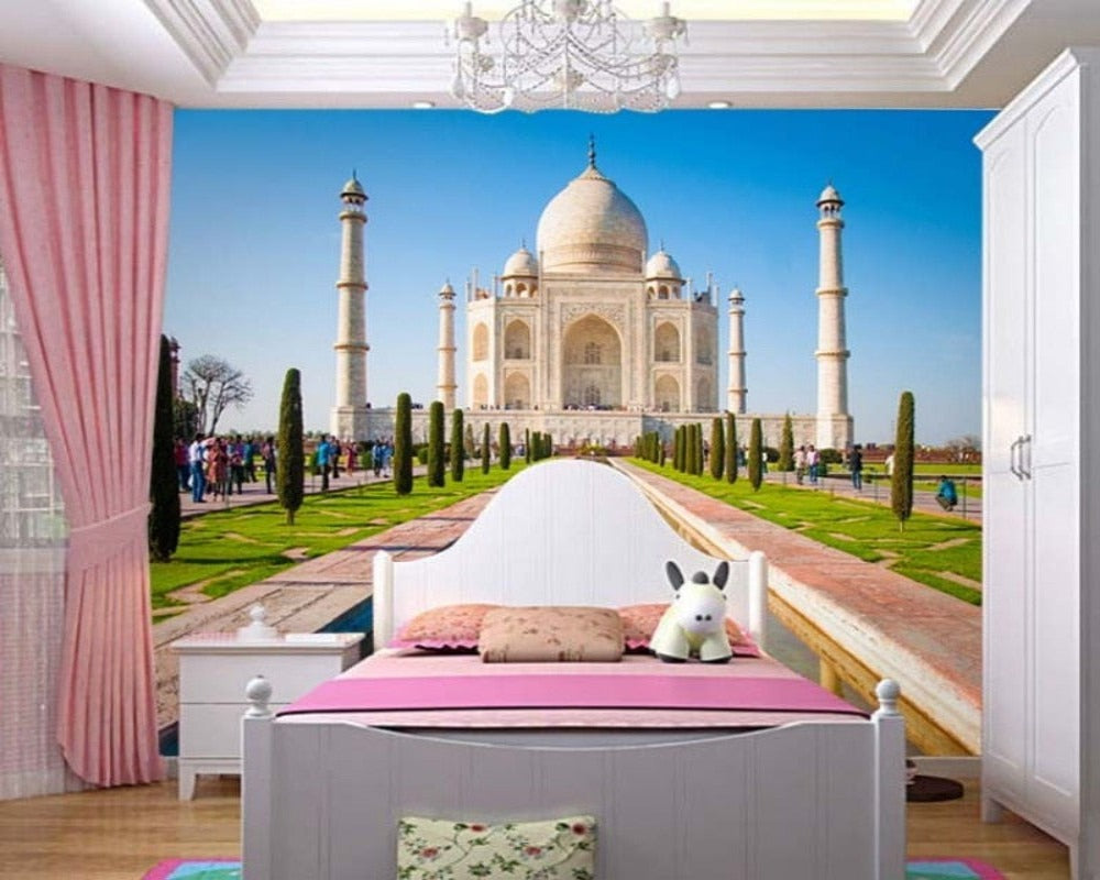 3D Wallpaper India Taj Mahal 