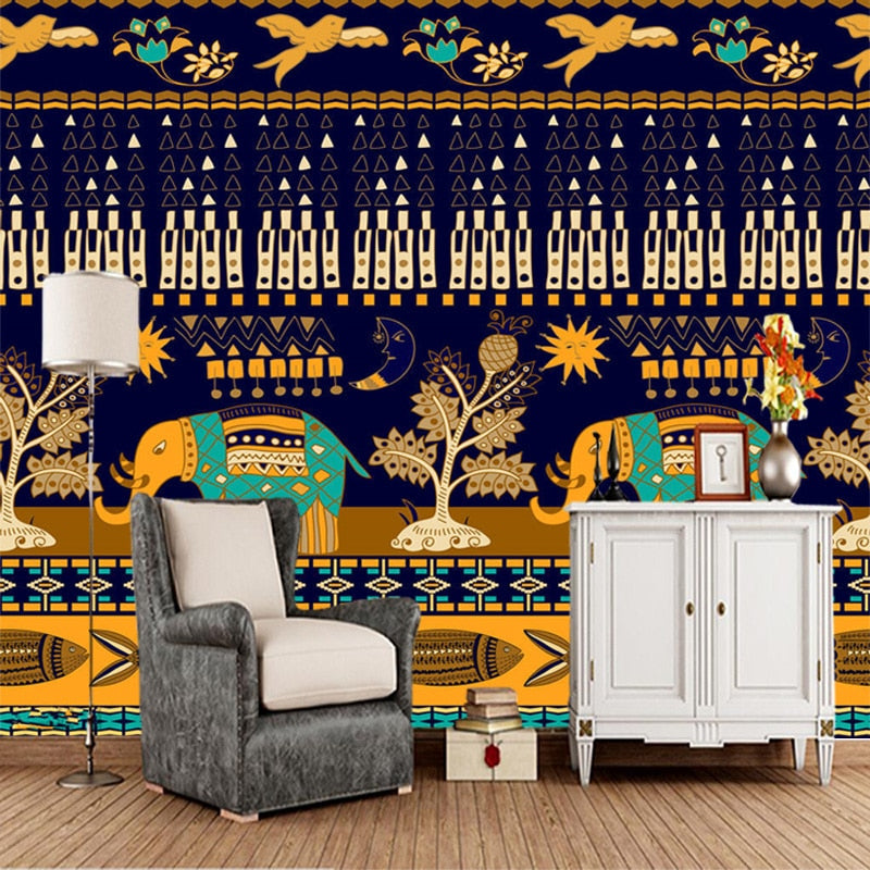 3D Wallpaper Indian Elephant