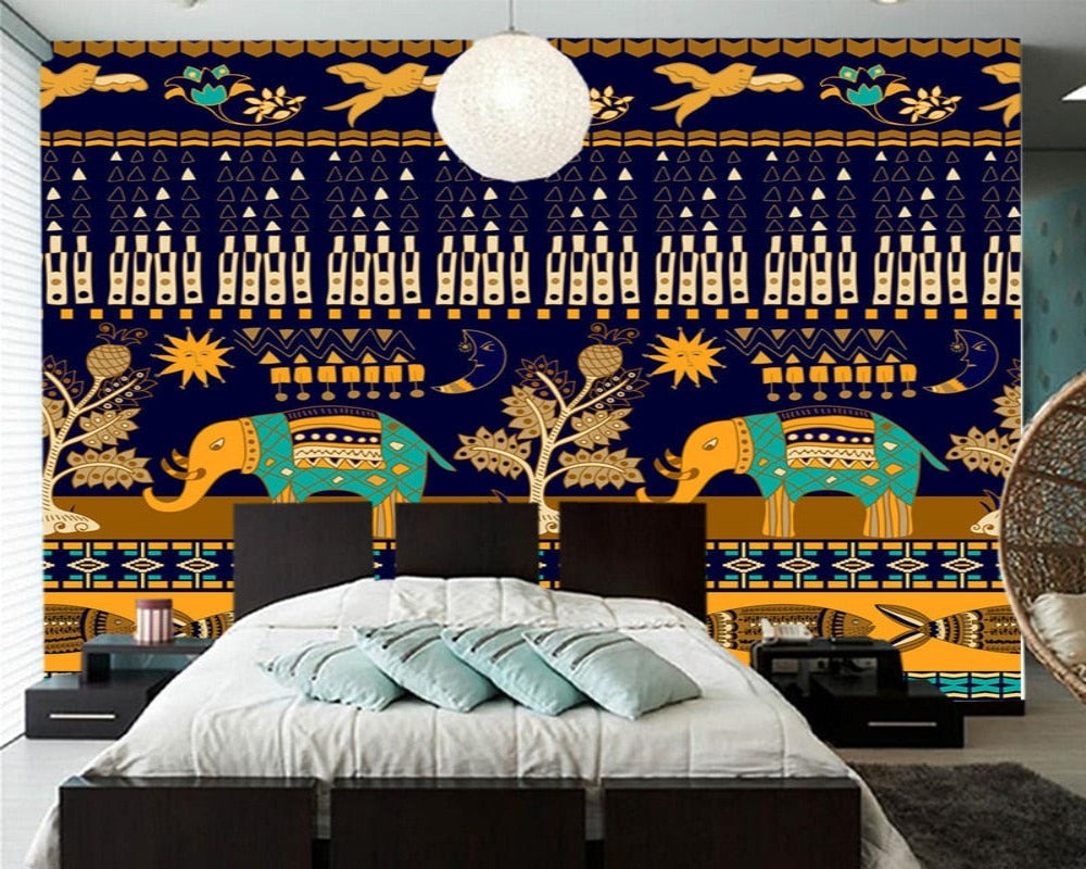 3D Wallpaper Indian Elephant