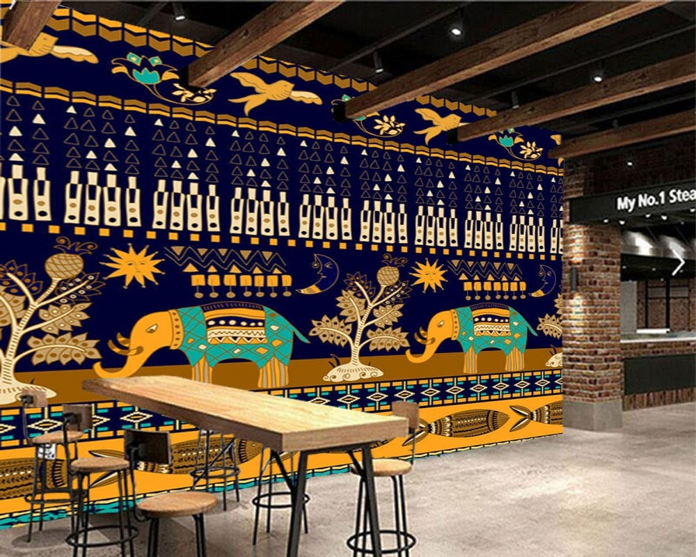 3D Wallpaper Indian Elephant