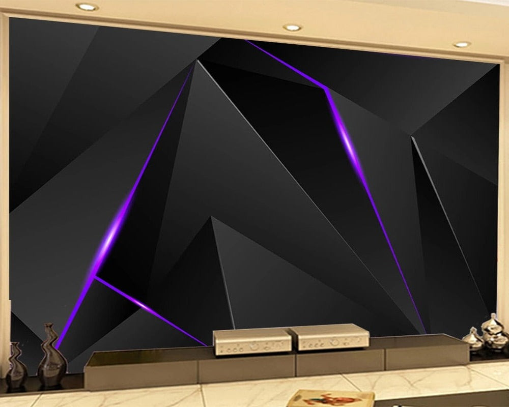 3D Wallpaper Geometric Insights 