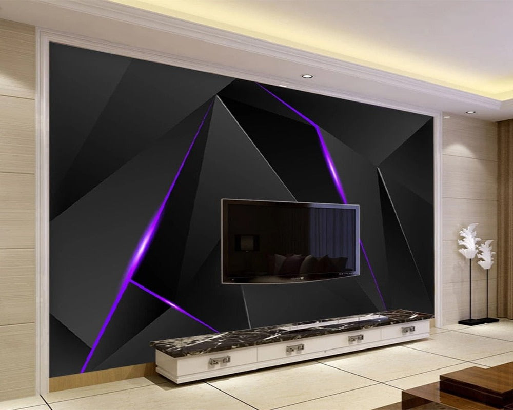 3D Wallpaper Geometric Insights 