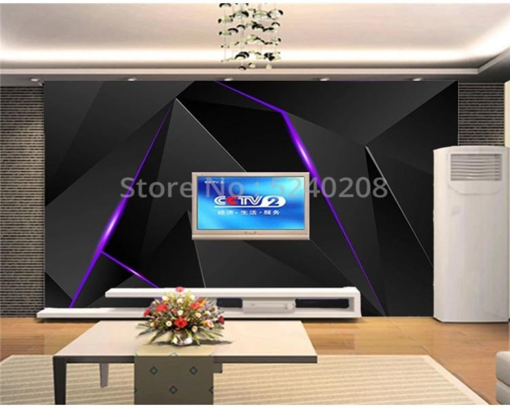 3D Wallpaper Geometric Insights 