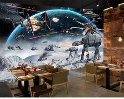 3D Wallpaper Star Wars Fight Scene