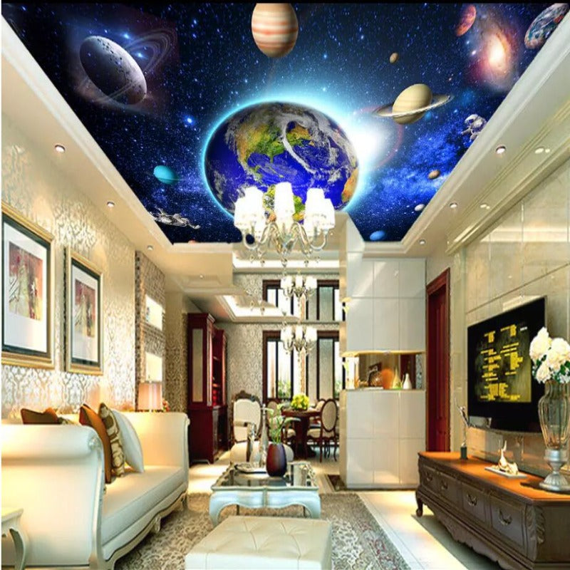 3D Glow Ceiling Paper Galaxy SKU# WAL0265