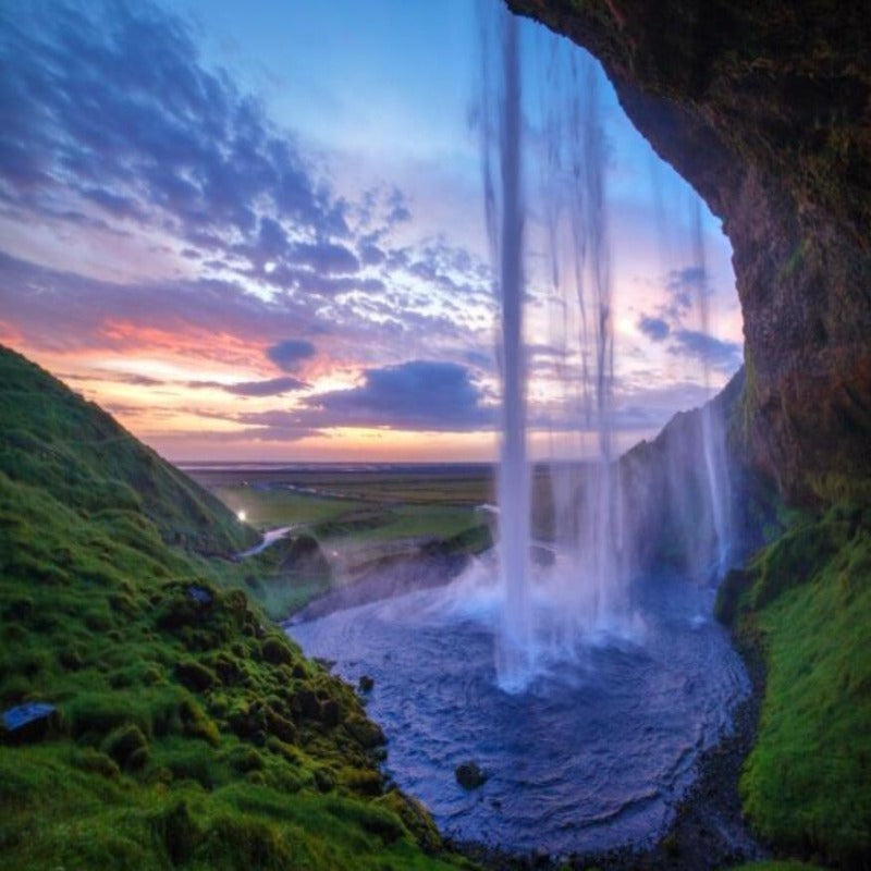 3D Wallpaper Custom Wallpaper Waterfall SKU# WAL0339