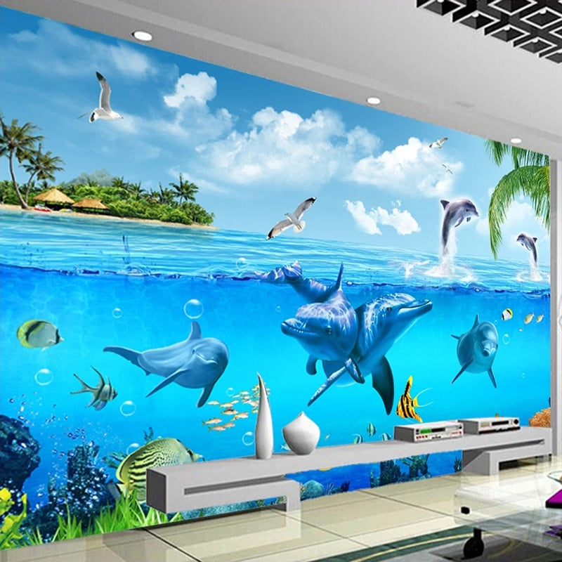 3D Wallpaper Underwater World 