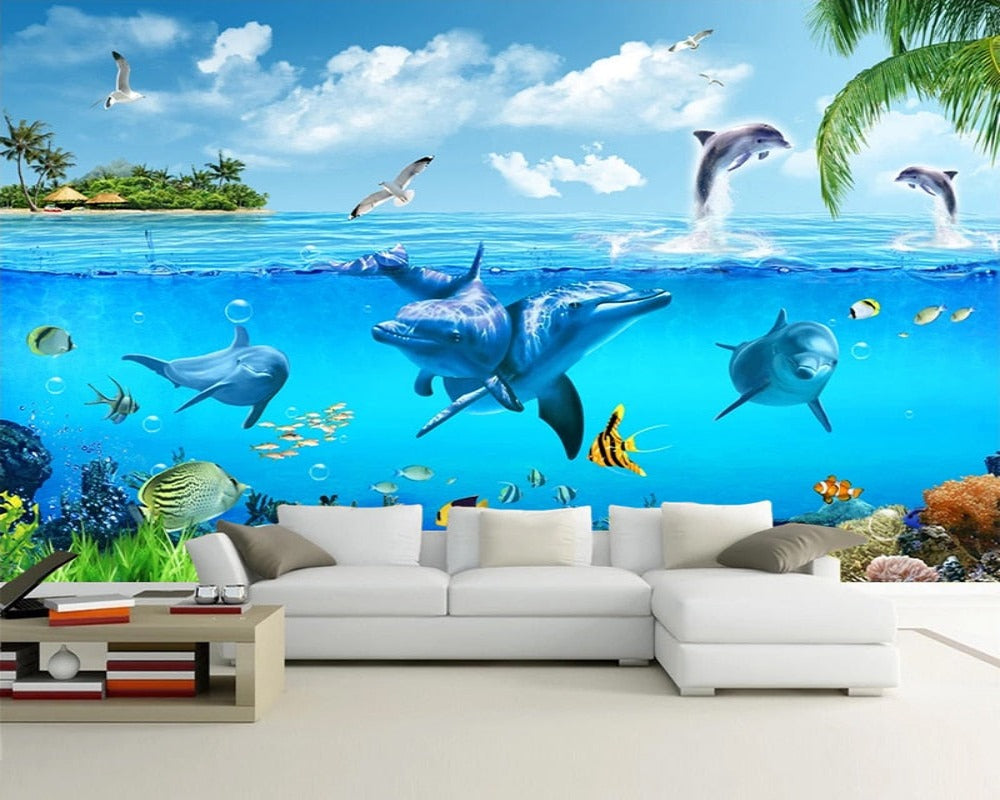 3D Wallpaper Underwater World 