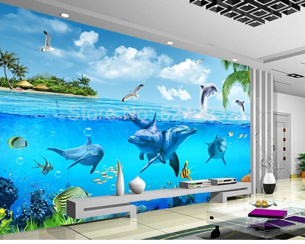 3D Wallpaper Underwater World 