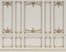 3D Wallpaper Euro Wall Framing SKU# WAL0121