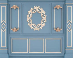 3D Wallpaper Euro Wall Framing SKU# WAL0121