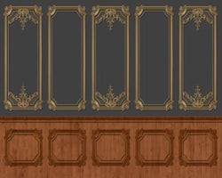 3D Wallpaper Euro Wall Framing SKU# WAL0121