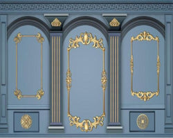 3D Wallpaper Euro Wall Framing SKU# WAL0121