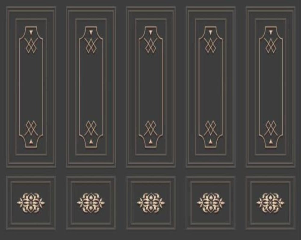 3D Wallpaper Euro Wall Framing SKU# WAL0121