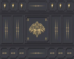 3D Wallpaper Euro Wall Framing SKU# WAL0121