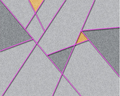 3D Wallpaper Modern Geometric Lines