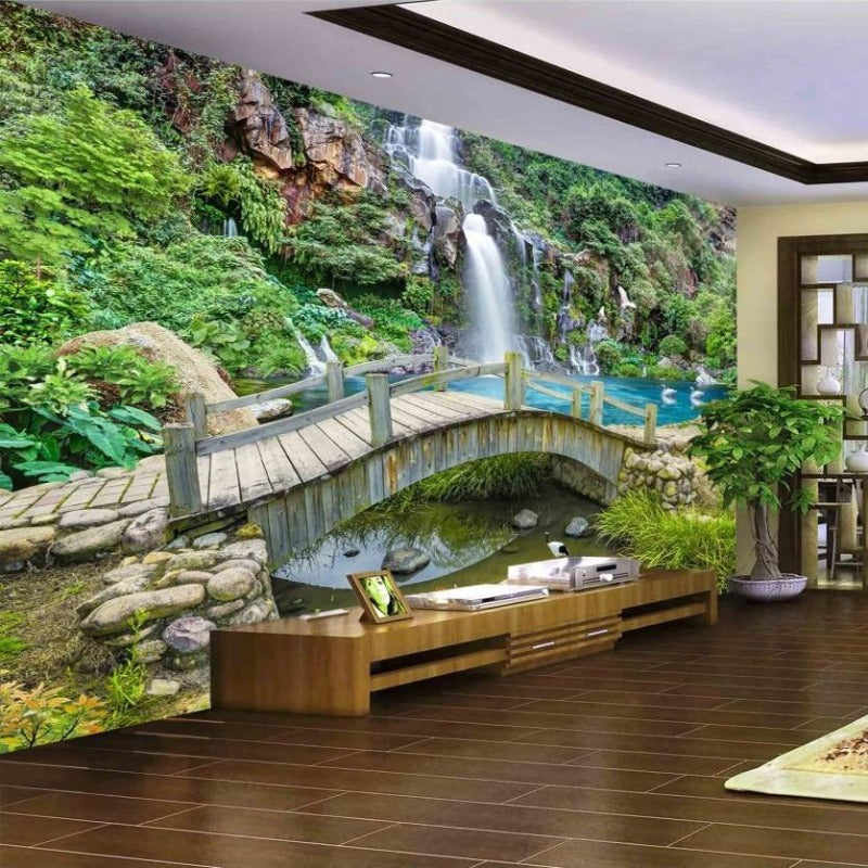 3D Wallpaper Cascade Glandieu SKU# WAL0317