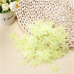 Starry Night 100 Pcs. Glow in the Dark Stars SKU# MOS0046