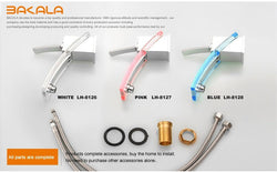 Modern Glass and Chrome Bathroom Faucet SKU# BAT0008