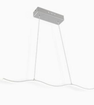LED Water Waves Aluminum Pendant Island SKU# LIG0049