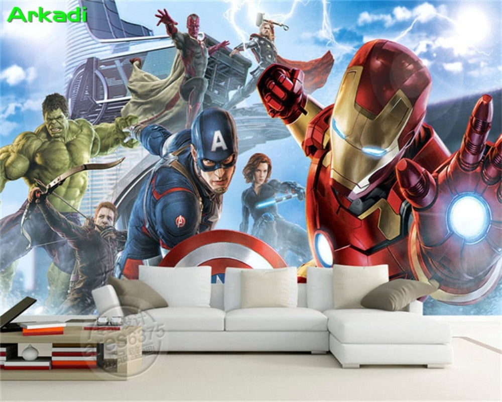 3D Wallpaper Avengers Waterproof