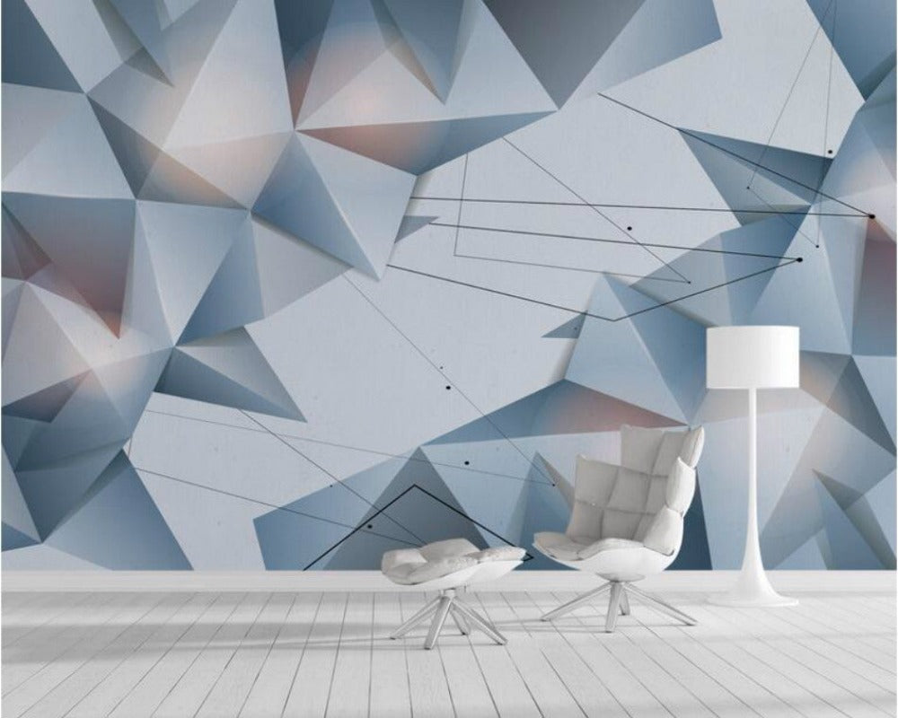 3D Wallpaper Abstract Translucent 