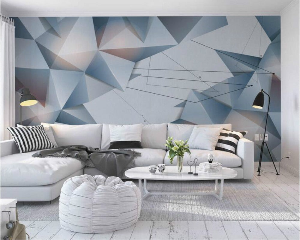 3D Wallpaper Abstract Translucent 